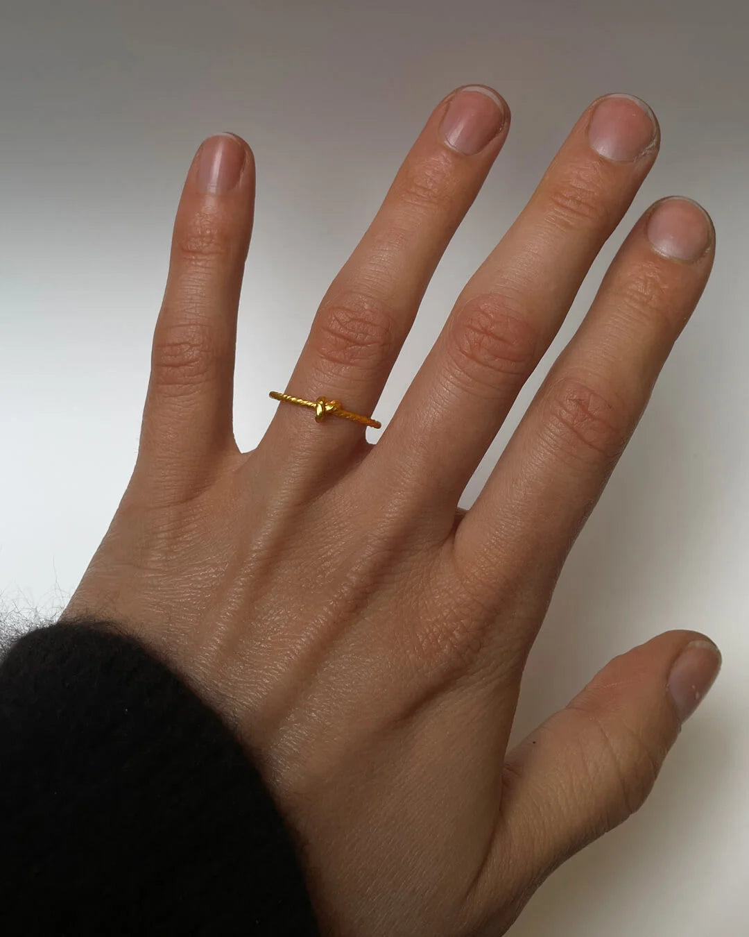 ROPE KNOT RING