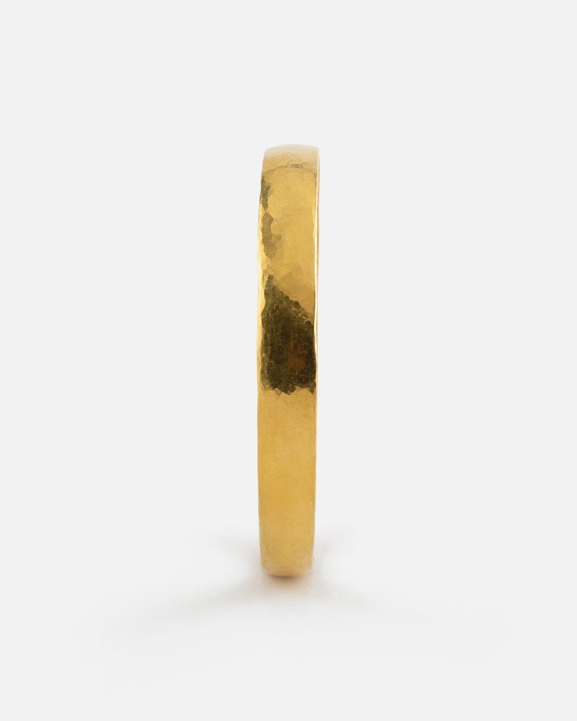 Flat Fine Gold Bangle