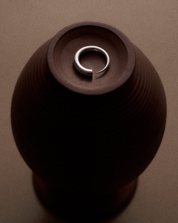 Ouroboros Ring in Platin