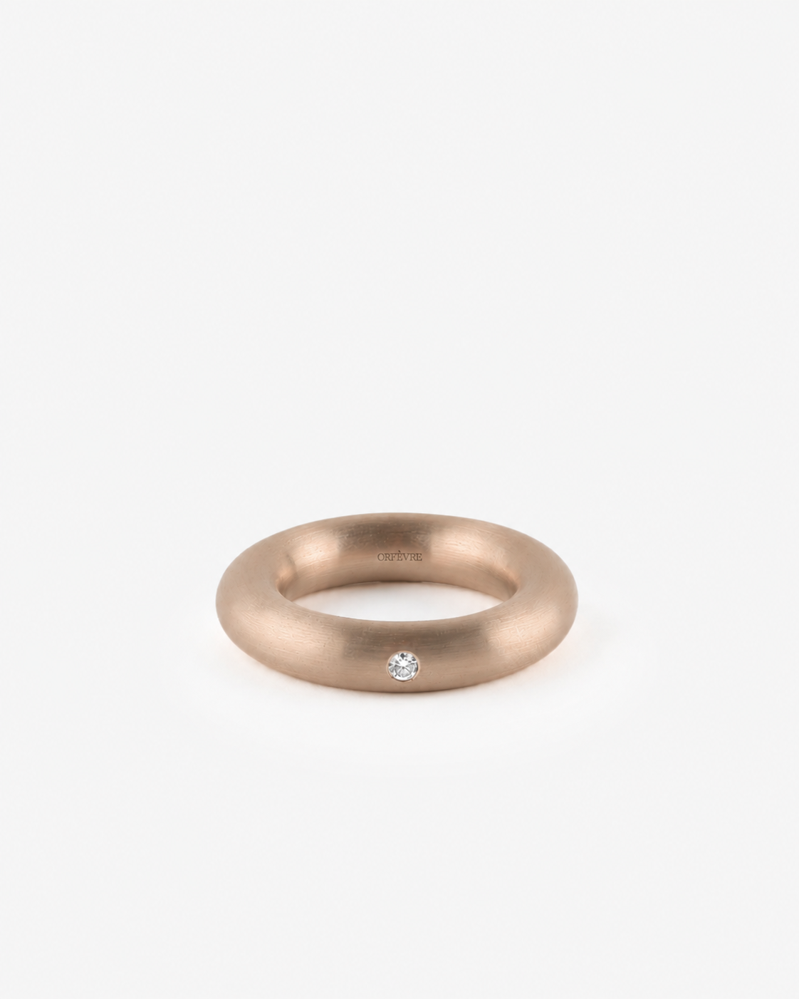 Boyfriend Ring in Rose Gold