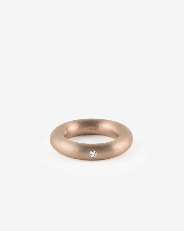 Boyfriend Ring in Rose Gold