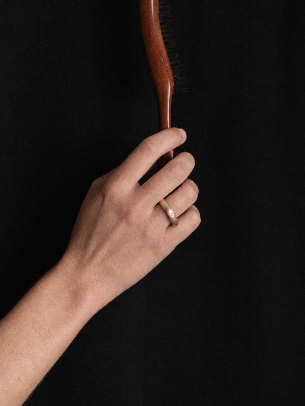 Boyfriend Ring in Rose Gold