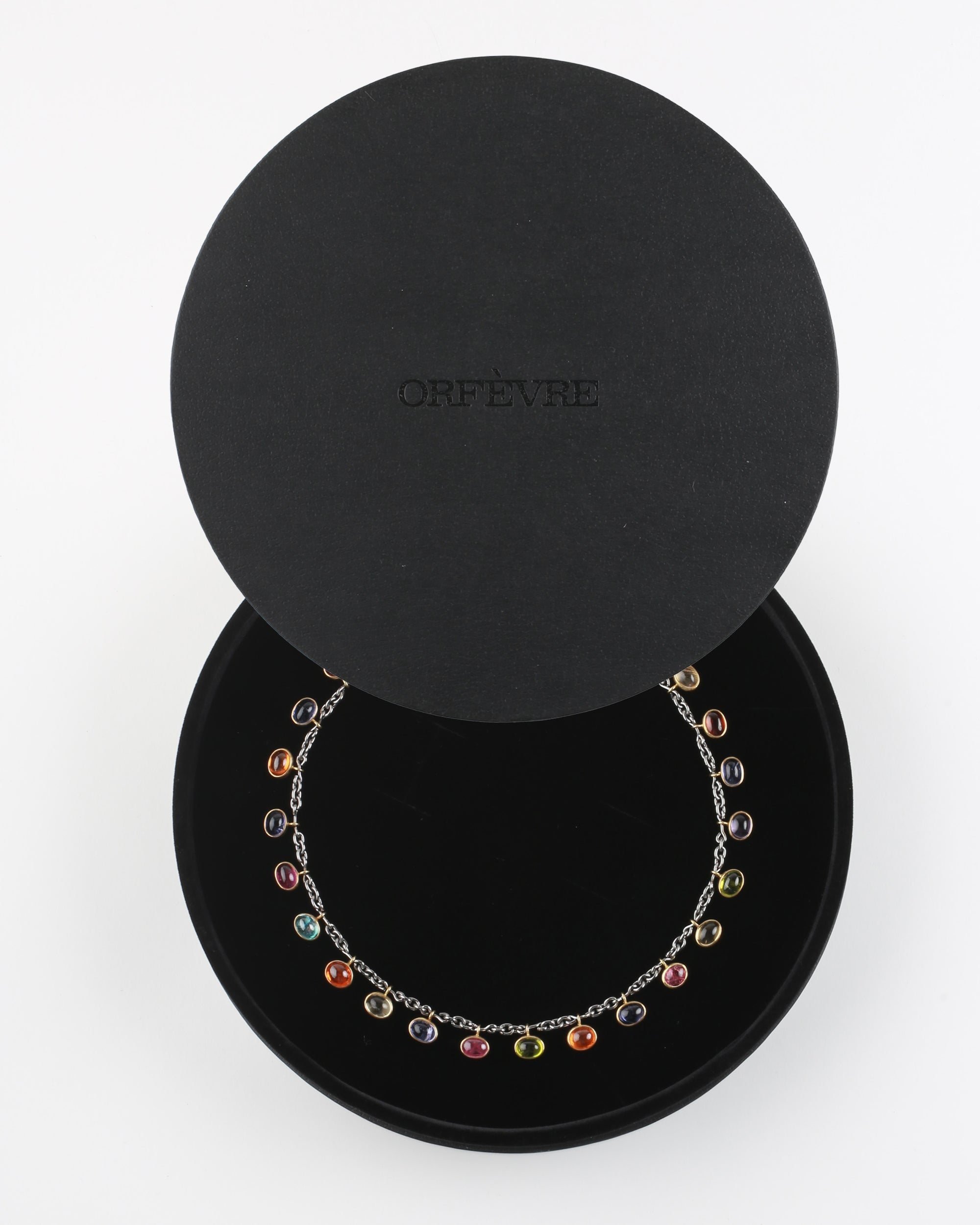 Collier mit bunten Turmalinen