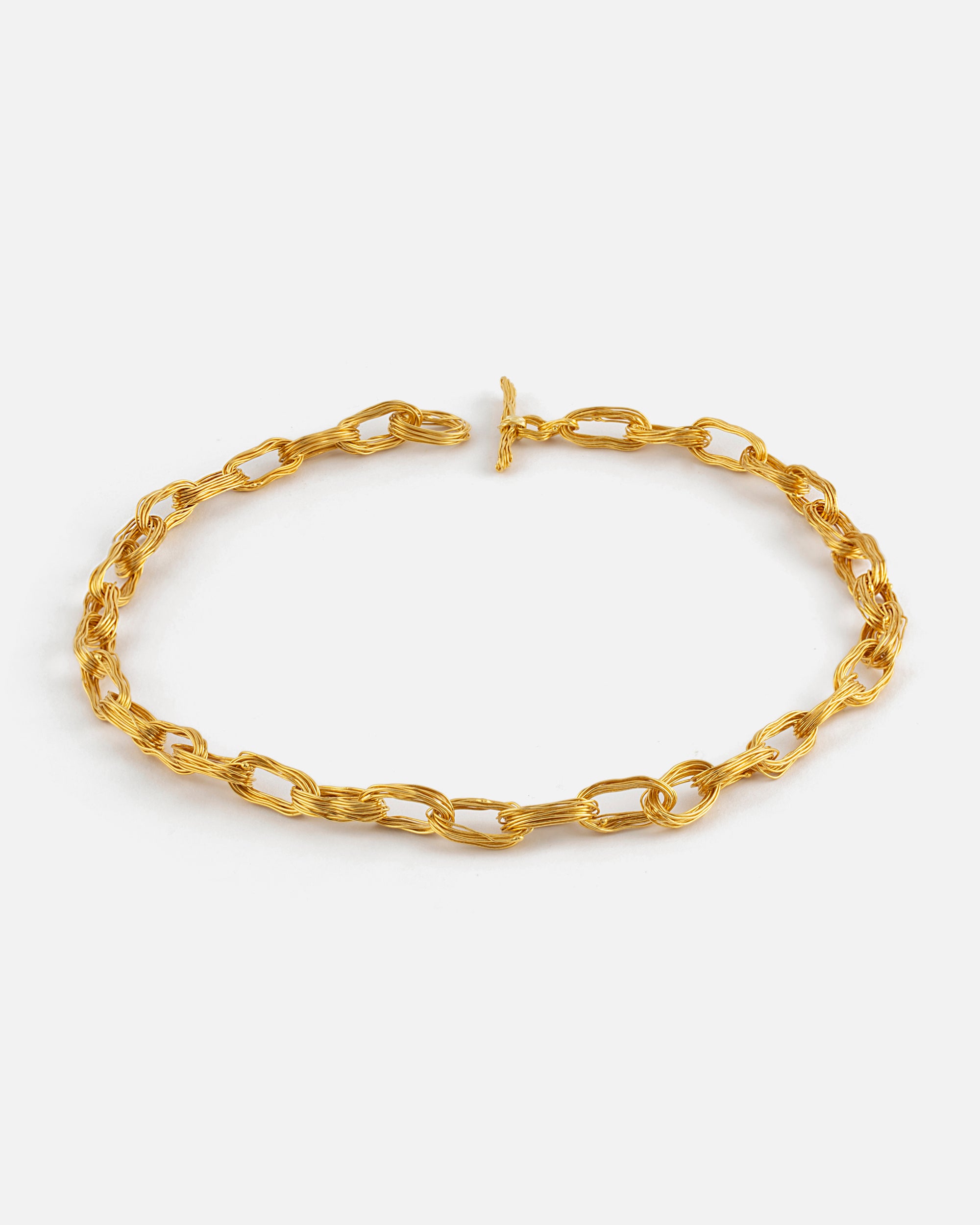 Thread Chain in Fine Gold