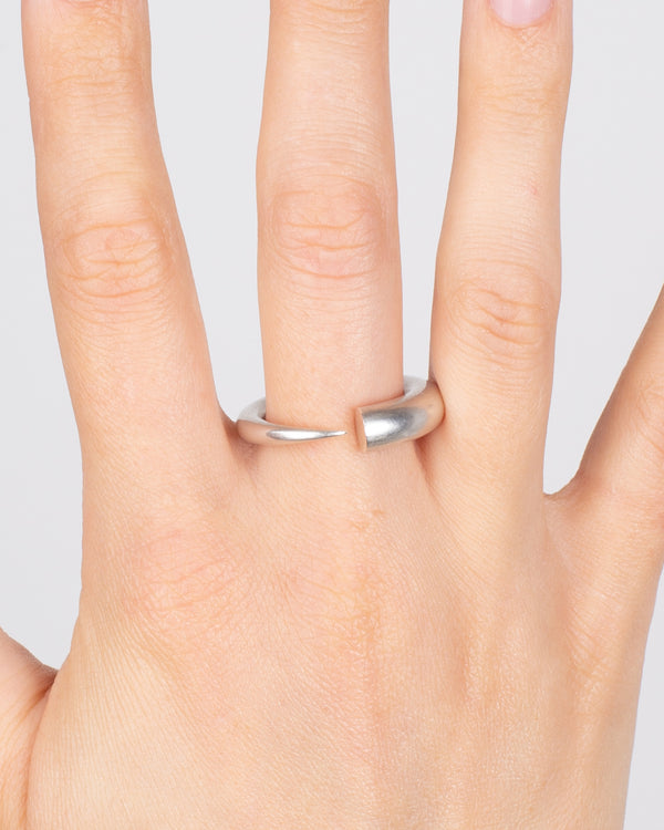 Ouroboros Ring in Platin