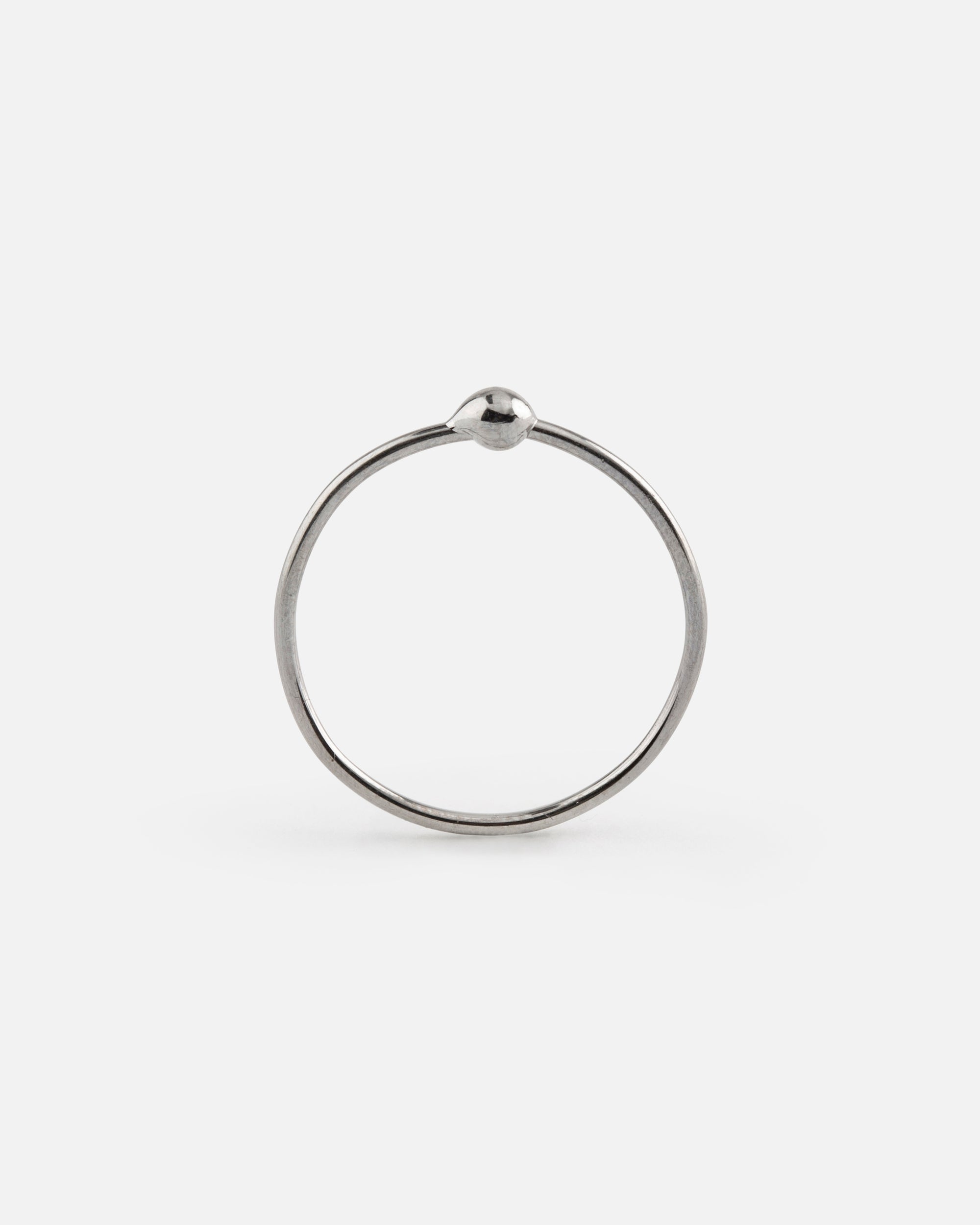 Nabel Ring aus Tantal 1mm