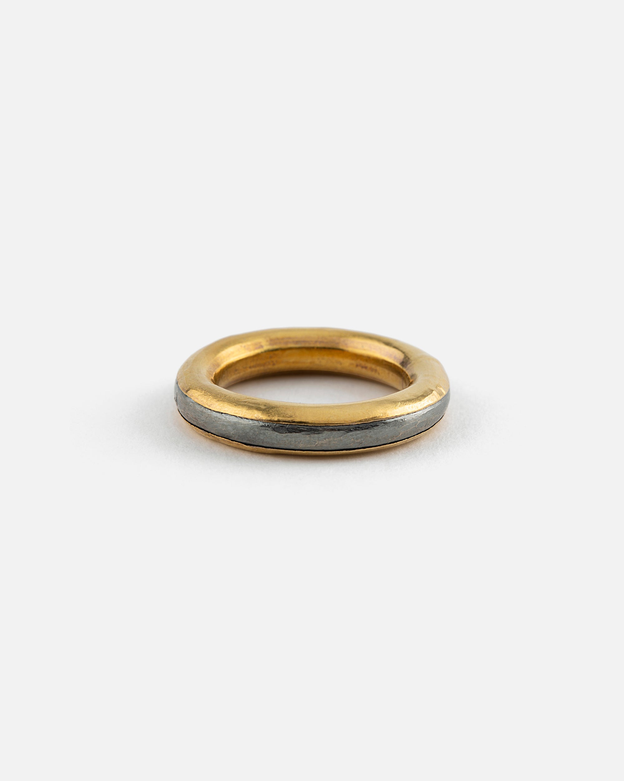 Gold Covered Silver Ring