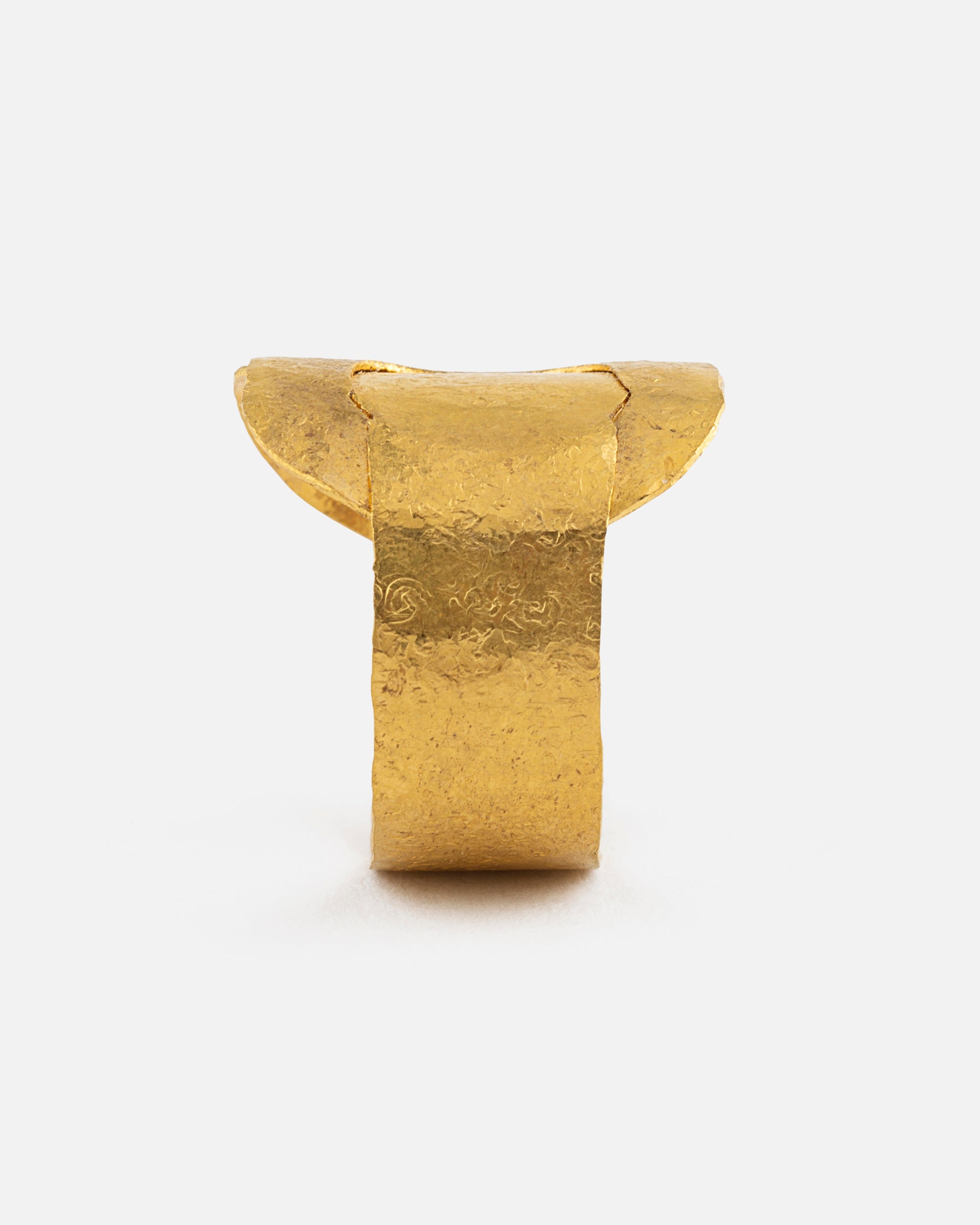 Hammered Fine Gold Ring II