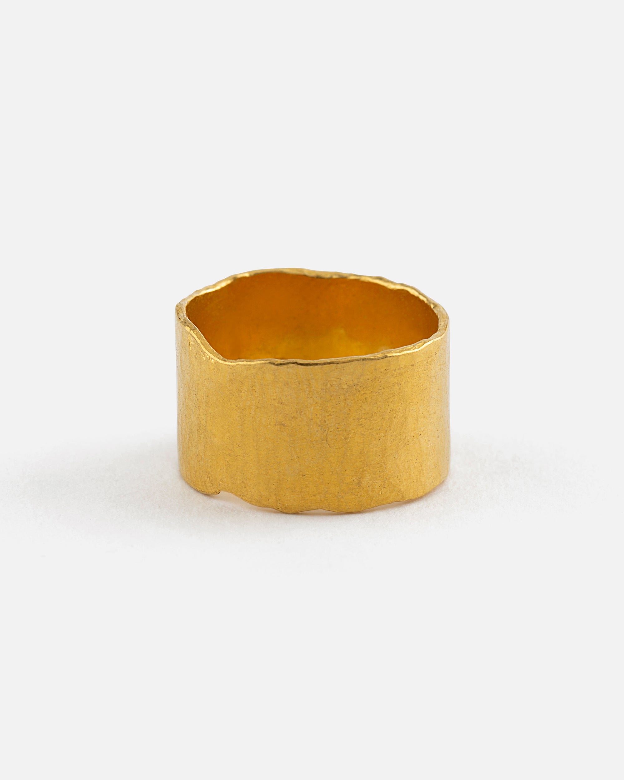 Tape Ring in Fine Gold