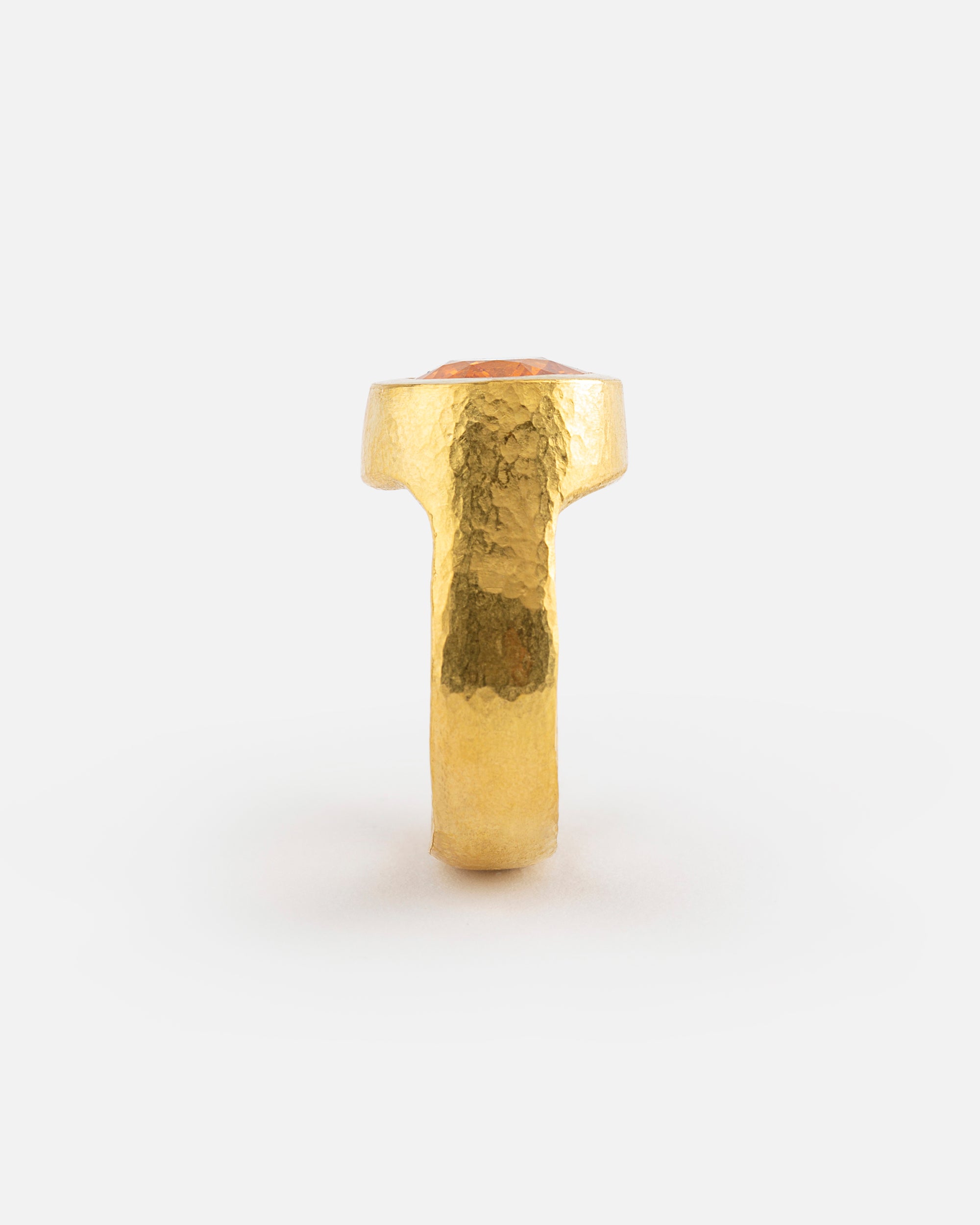 Feiner Goldring mit Hessonit