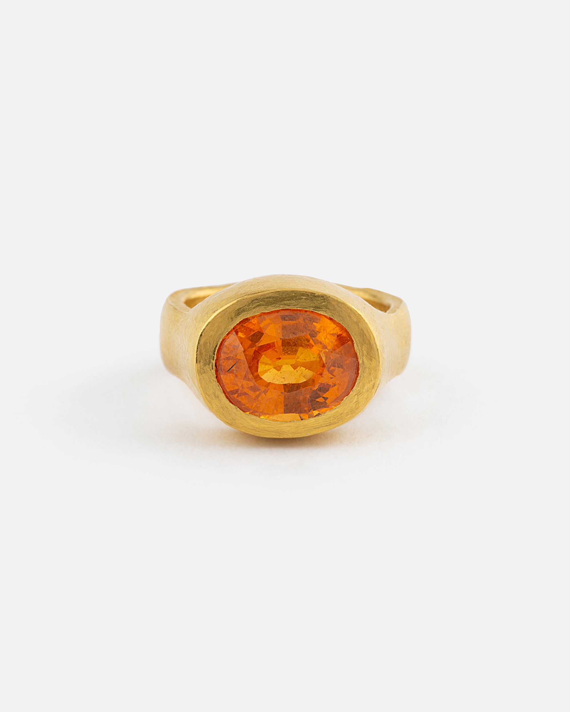 Feiner Goldring mit Hessonit