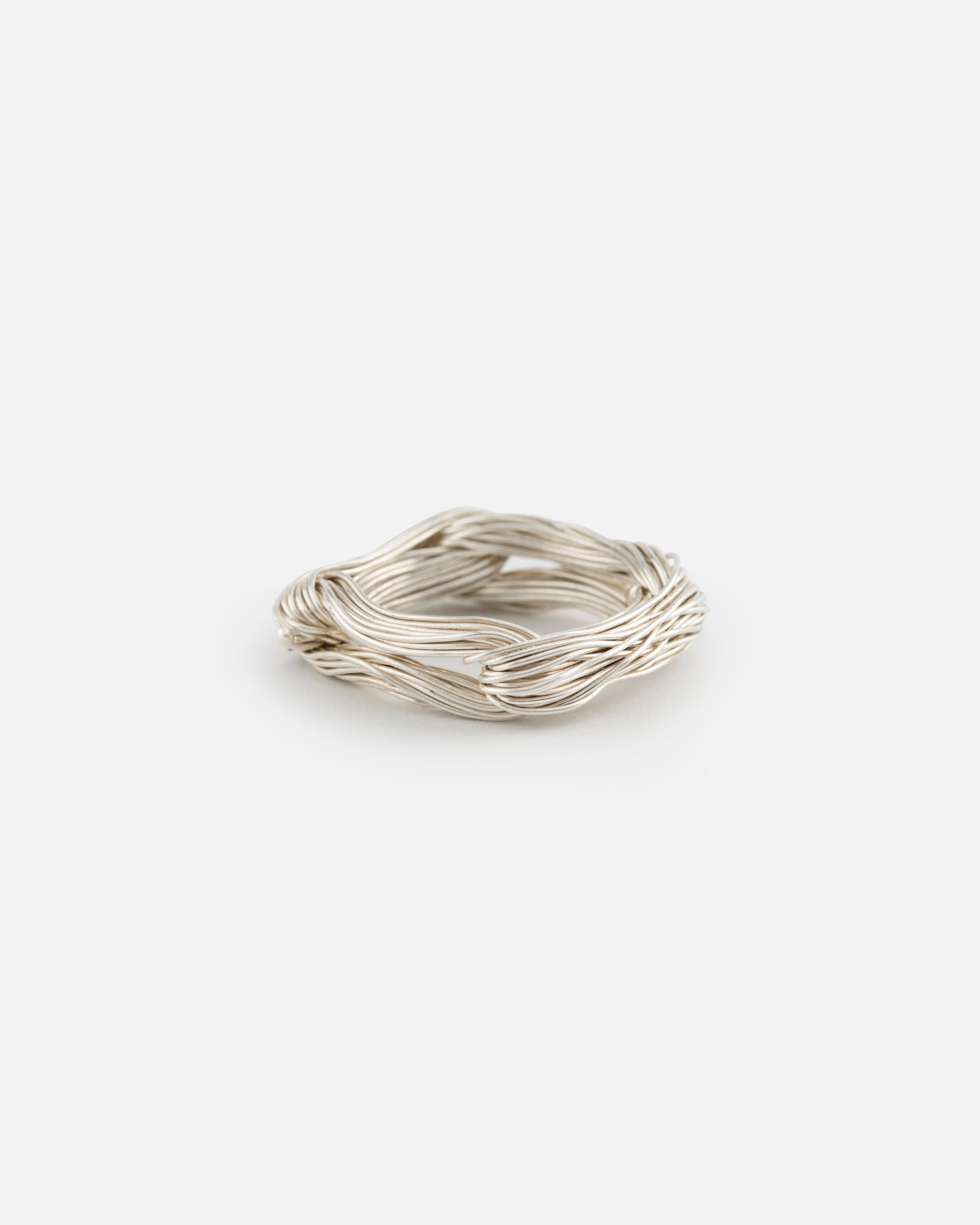 Yarn Ring in Silber