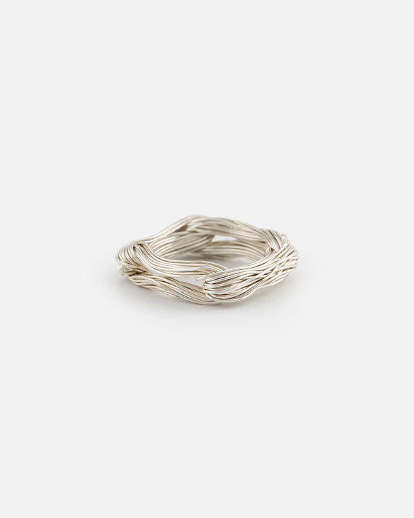 Yarn Ring in Silver