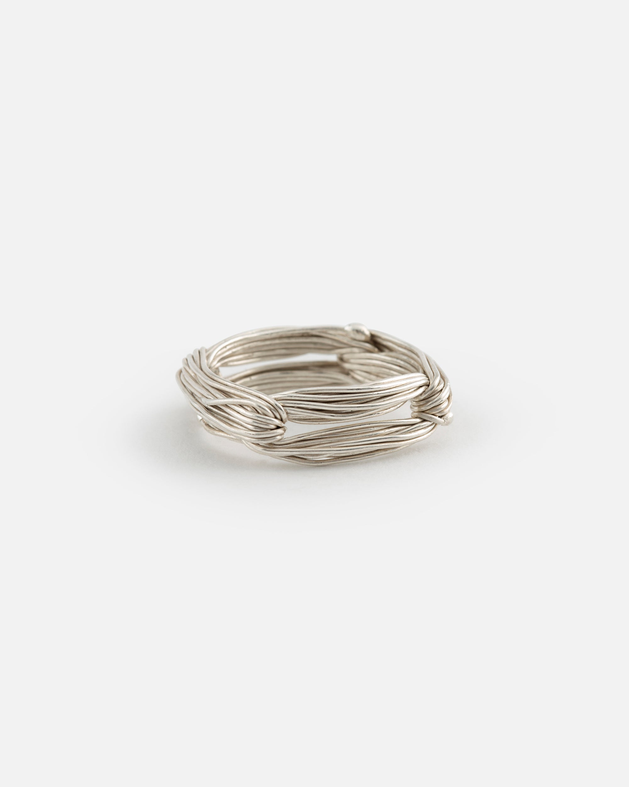 Yarn Ring in Silber