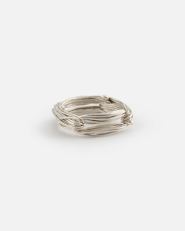 Yarn Ring in Silver
