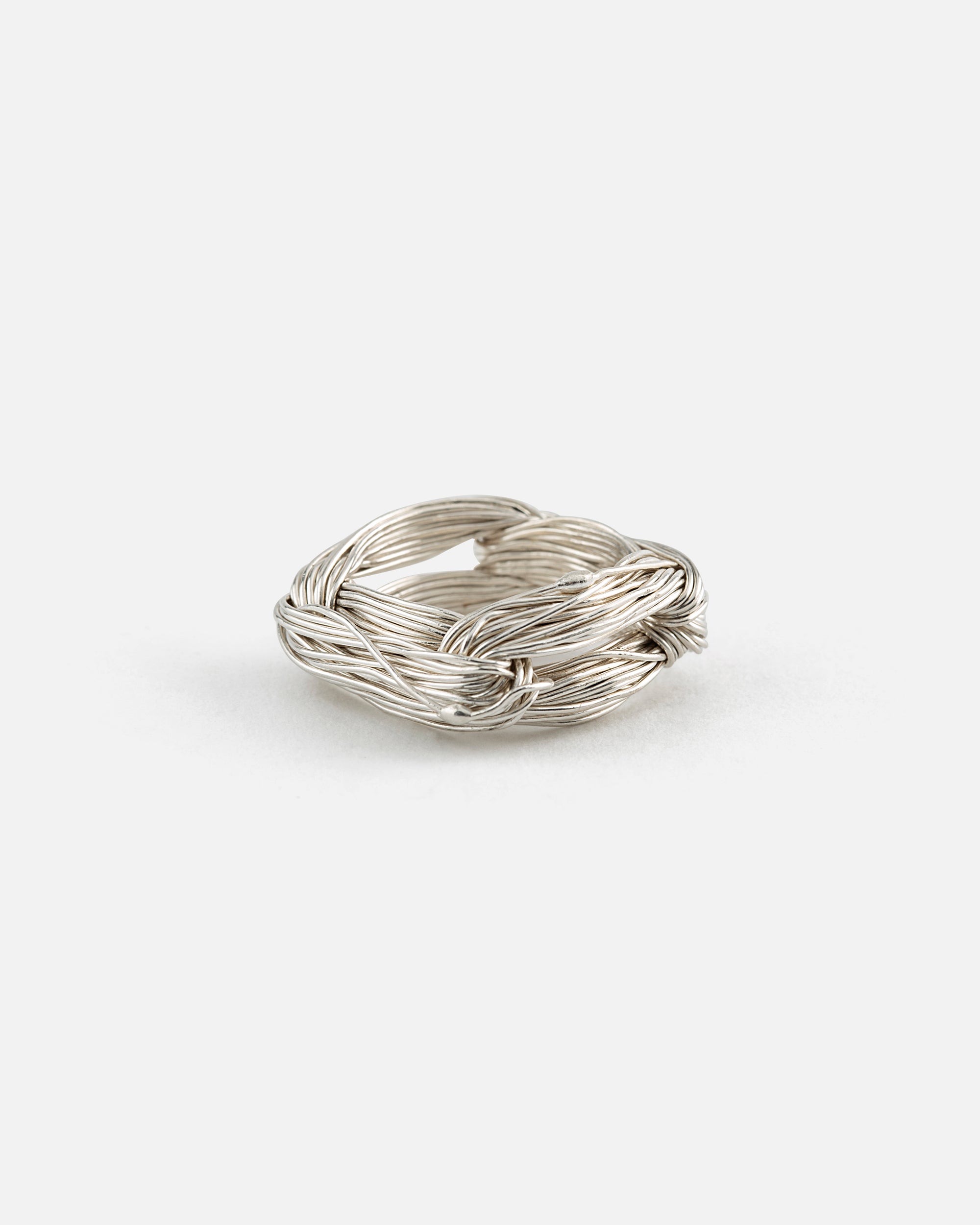Yarn Ring in Silber