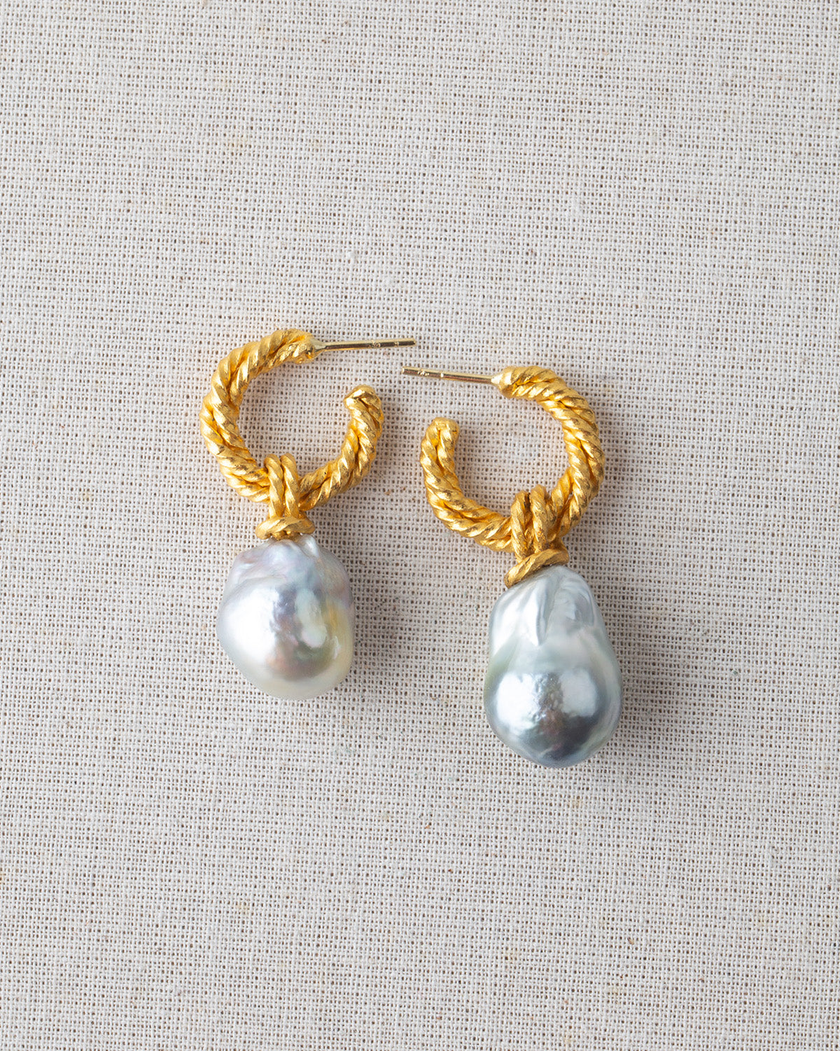 ROPE HOOPS PEARL