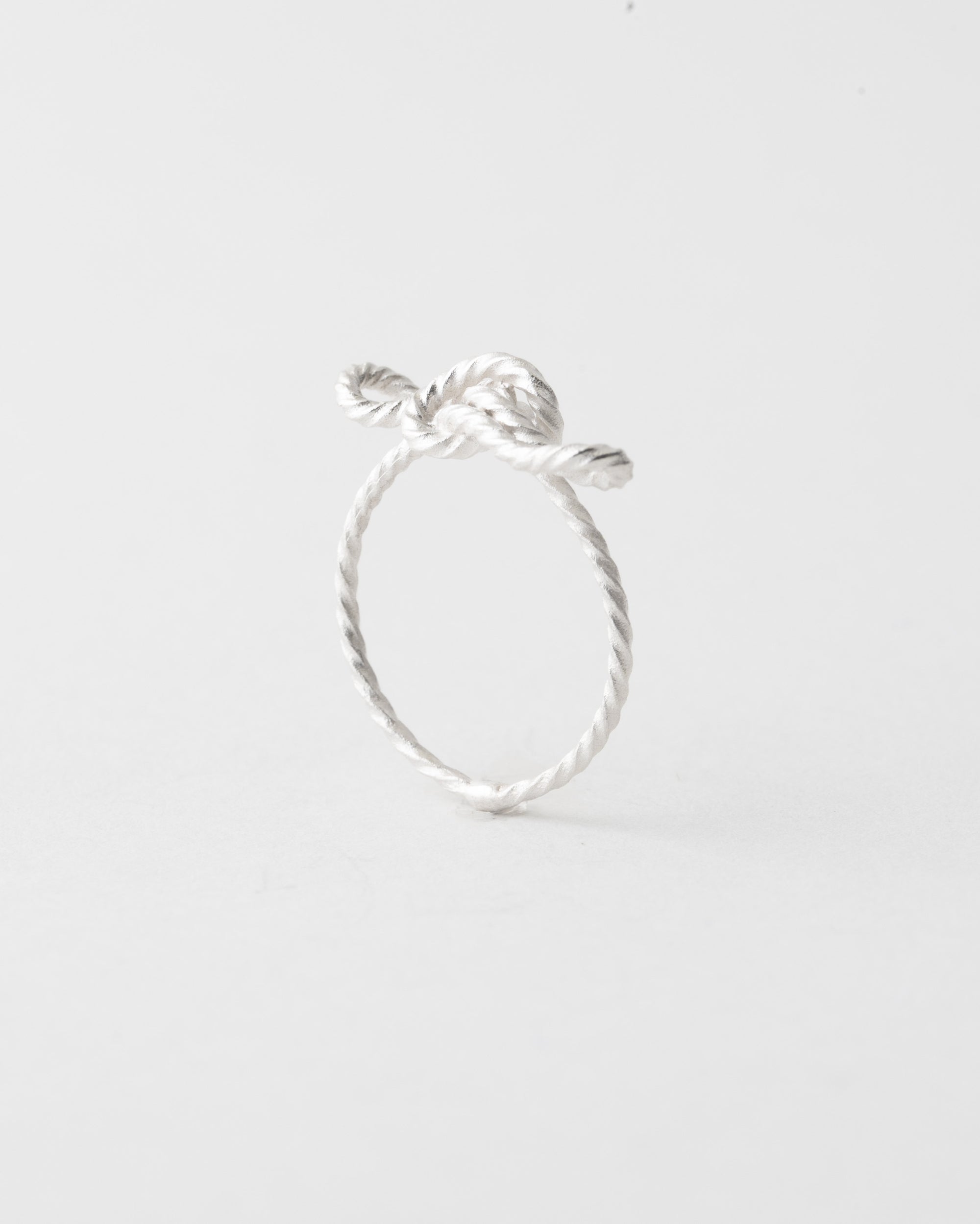 ROPE BOW RING