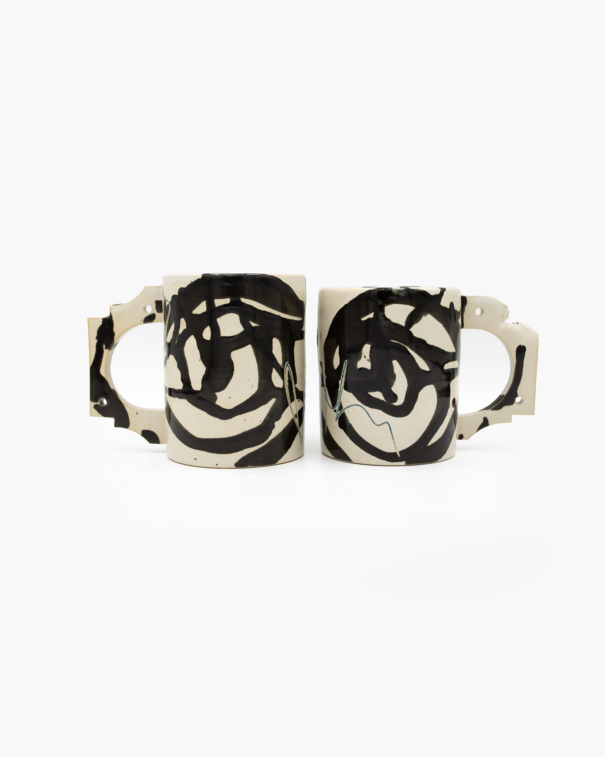 Black and White Ceramic Mug I