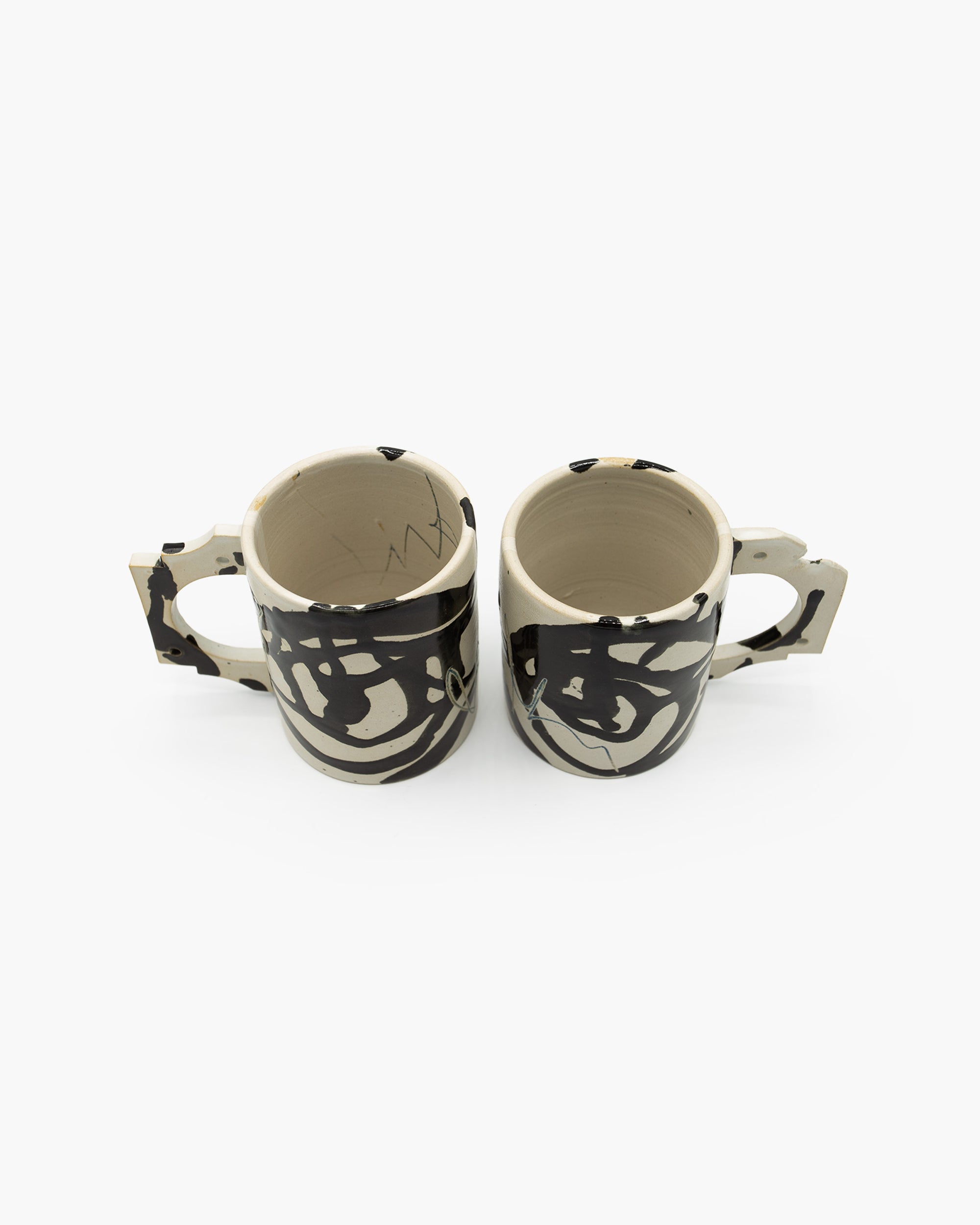 Black and White Ceramic Mug I